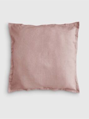 Dusty Mauve European Linen Euro Sham Set - Retail &60
